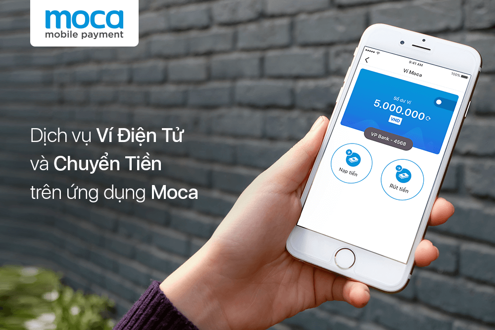 Ví điện tử Moca Ví điện tử Moca