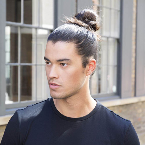 Tóc nam búi củ tỏi Tóc nam búi củ tỏi