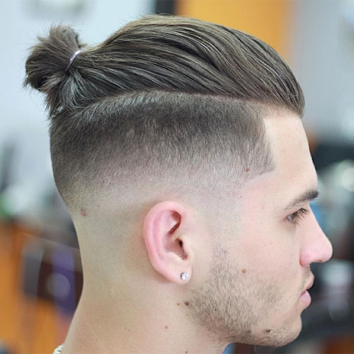 Tóc búi cho nam kiểu Top Knot Tóc búi cho nam kiểu Top Knot