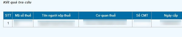 Cách tra cứu mst cá nhân trên website Thuế điện tử Cách tra cứu mst cá nhân trên website Thuế điện tử