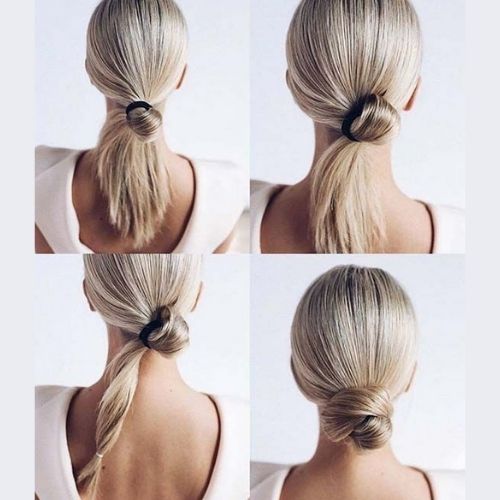 Tóc búi công sở đẹp Tóc búi công sở đẹp