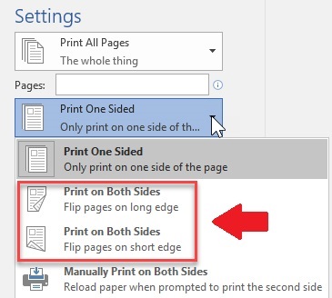 Cách in 2 mặt tự động trong Word 2010, 2016 Cách in 2 mặt tự động trong Word 2010, 2016