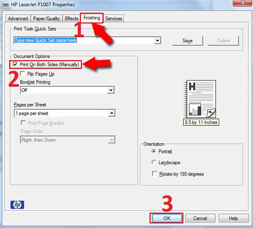 Cách in 2 mặt tự động trong Word 2007 Cách in 2 mặt tự động trong Word 2007