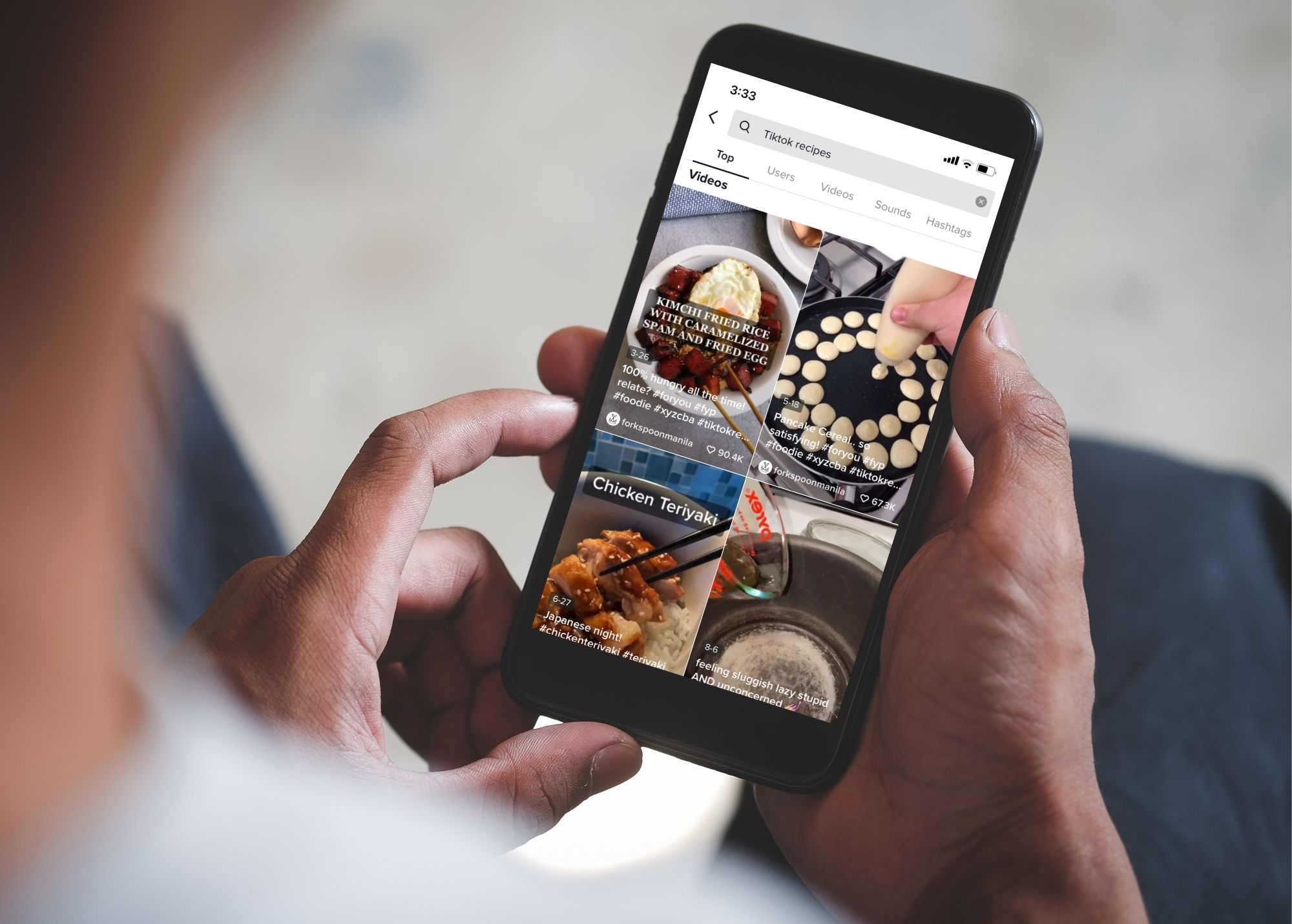 Nấu ăn là một dạng nội dung rất được yêu thích trên TikTok