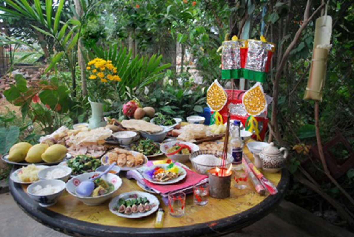 Bài văn khấn đất dầu năm, cúng đất tháng 2