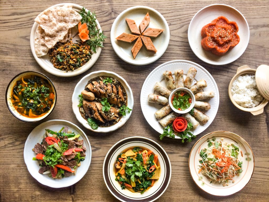 Mâm cỗ chay cúng ông Công ông Táo Mâm cỗ chay cúng ông Công ông Táo