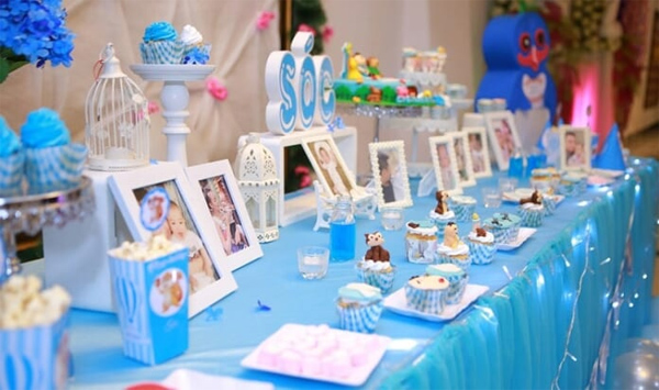 Mẫu trang trí sinh nhật cho bé trai Mẫu trang trí sinh nhật cho bé trai