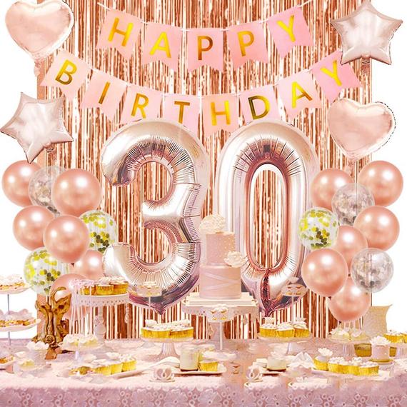 Cách trang trí sinh nhật cho người lớn 30 tuổi