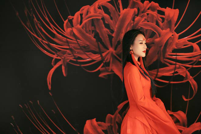 Ảnh hoa bỉ ngạn buồn 8