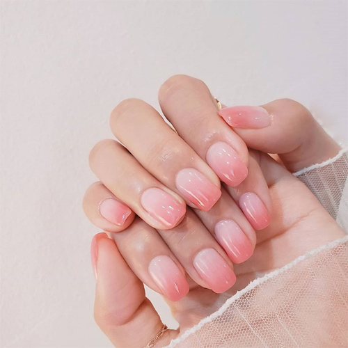 Nail màu hồng