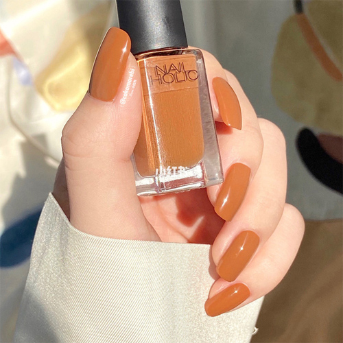 Nail màu cam