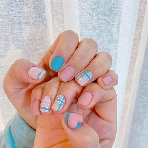 Mẫu móng tay đẹp nhẹ nhàng, đơn giản, dễ thương, cá tính cho nàng đi làm, đi học