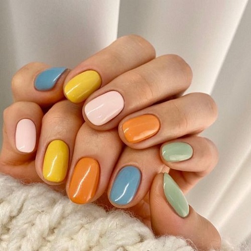 Mẫu móng tay đẹp nhẹ nhàng, đơn giản, dễ thương, cá tính cho nàng đi làm, đi học