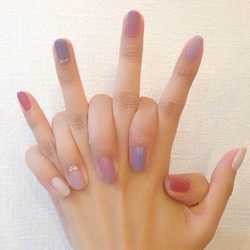 Mẫu móng tay đẹp nhẹ nhàng, đơn giản, dễ thương, cá tính cho nàng đi làm, đi học