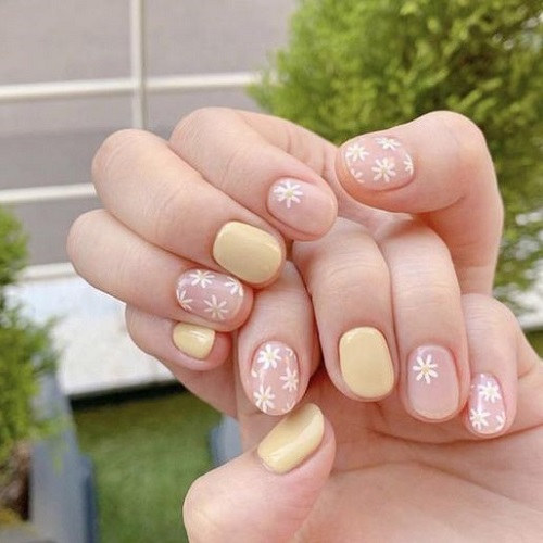 Mẫu móng tay đẹp nhẹ nhàng, đơn giản, dễ thương, cá tính cho nàng đi làm, đi học