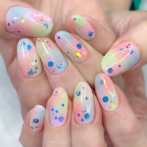 Mẫu móng tay đẹp nhẹ nhàng, đơn giản, dễ thương, cá tính cho nàng đi làm, đi học