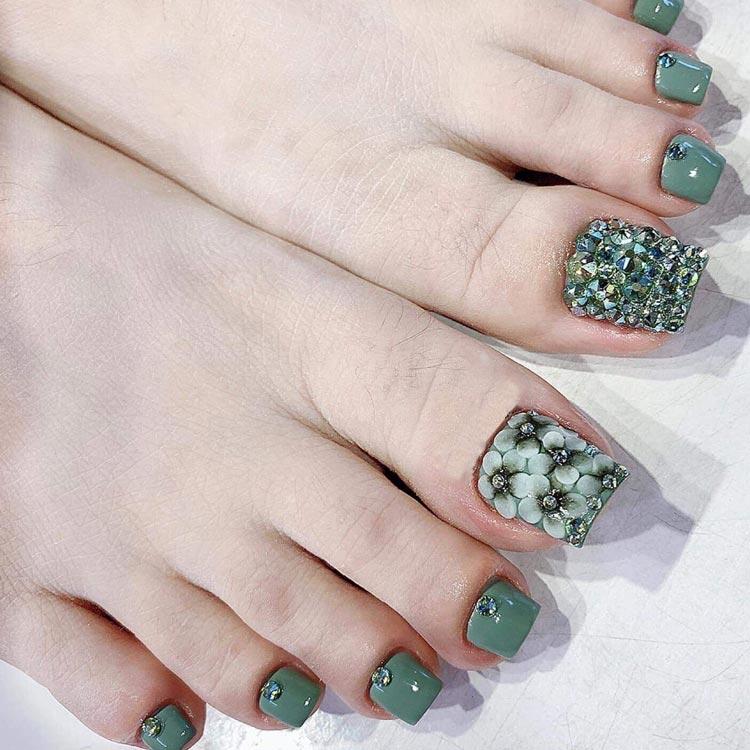 Mẫu nail chân đẹp
