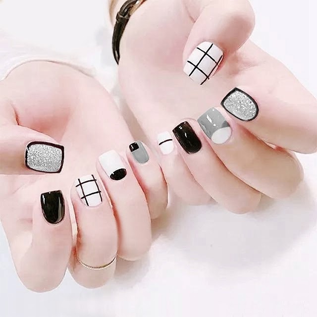 Mẫu nail dễ thương cho móng ngắn