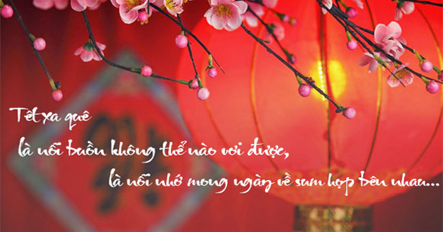 Những câu nói hay về Tết xa quê