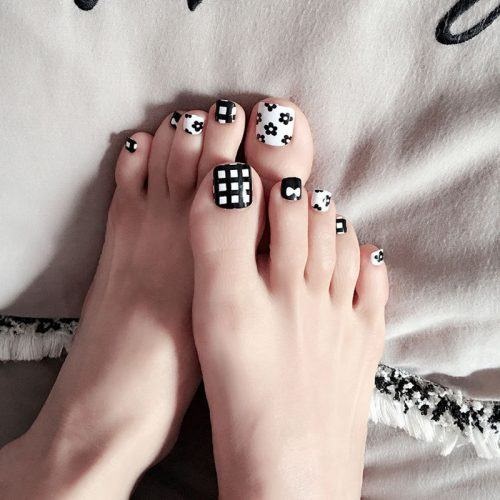 Mẫu sơn gel đẹp nhất cho móng chân