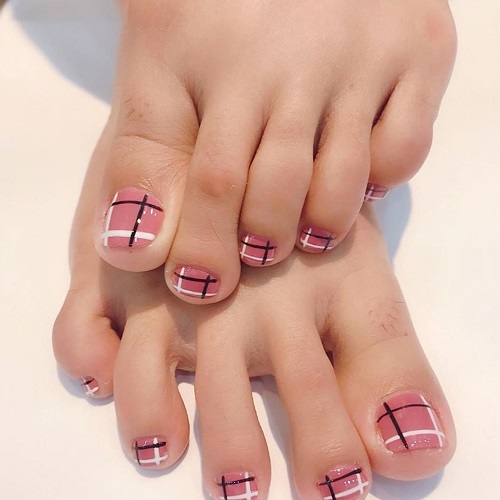 Mẫu sơn gel đẹp nhất cho móng chân