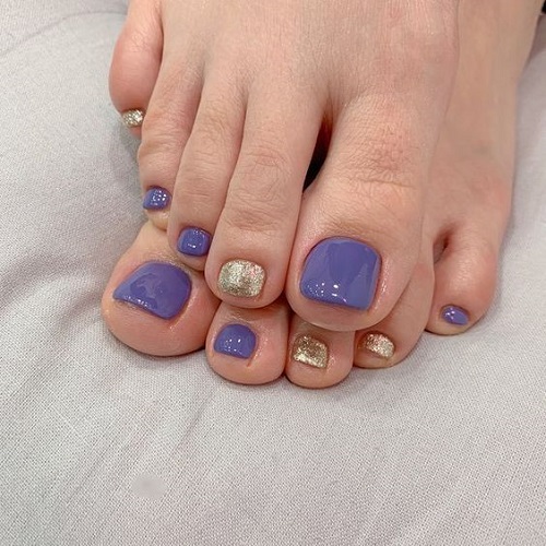 Mẫu sơn gel đẹp nhất cho móng chân