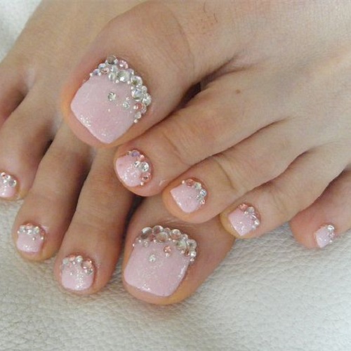 Mẫu sơn gel đẹp nhất cho móng chân