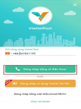 Cách đăng nhập app ViettelPost Cách đăng nhập app ViettelPost