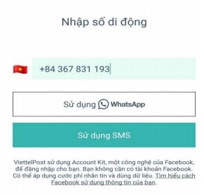 Đăng ký, đăng nhập ứng dụng ViettelPost bằng điện thoại Đăng ký, đăng nhập ứng dụng ViettelPost bằng điện thoại