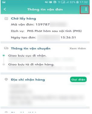 Kiểm tra đơn hàng trên app ViettelPost