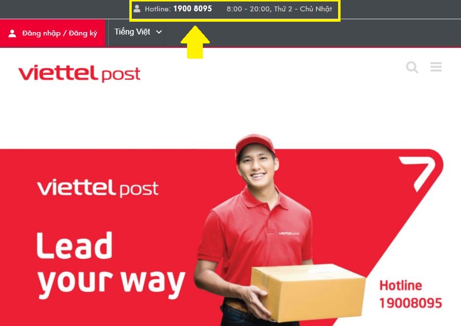 Kiểm tra đơn hàng qua tổng đài chăm sóc khách hàng ViettelPost