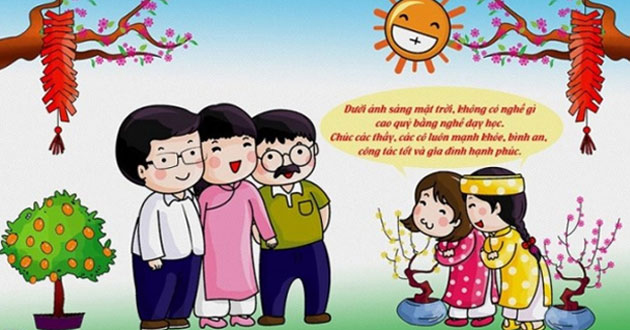 Thơ cho bé mầm non chúc Tết 2021 Thơ cho bé mầm non chúc Tết 2021