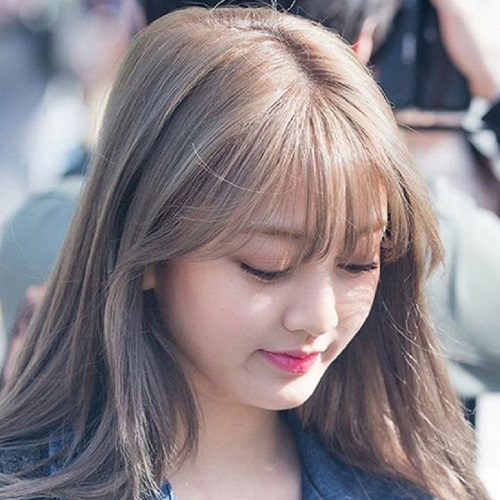Tóc màu nâu lạnh xám khói Tóc màu nâu lạnh xám khói