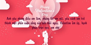 Lời chúc Valentine cho bạn gái ngọt ngào và ý nghĩa nhất