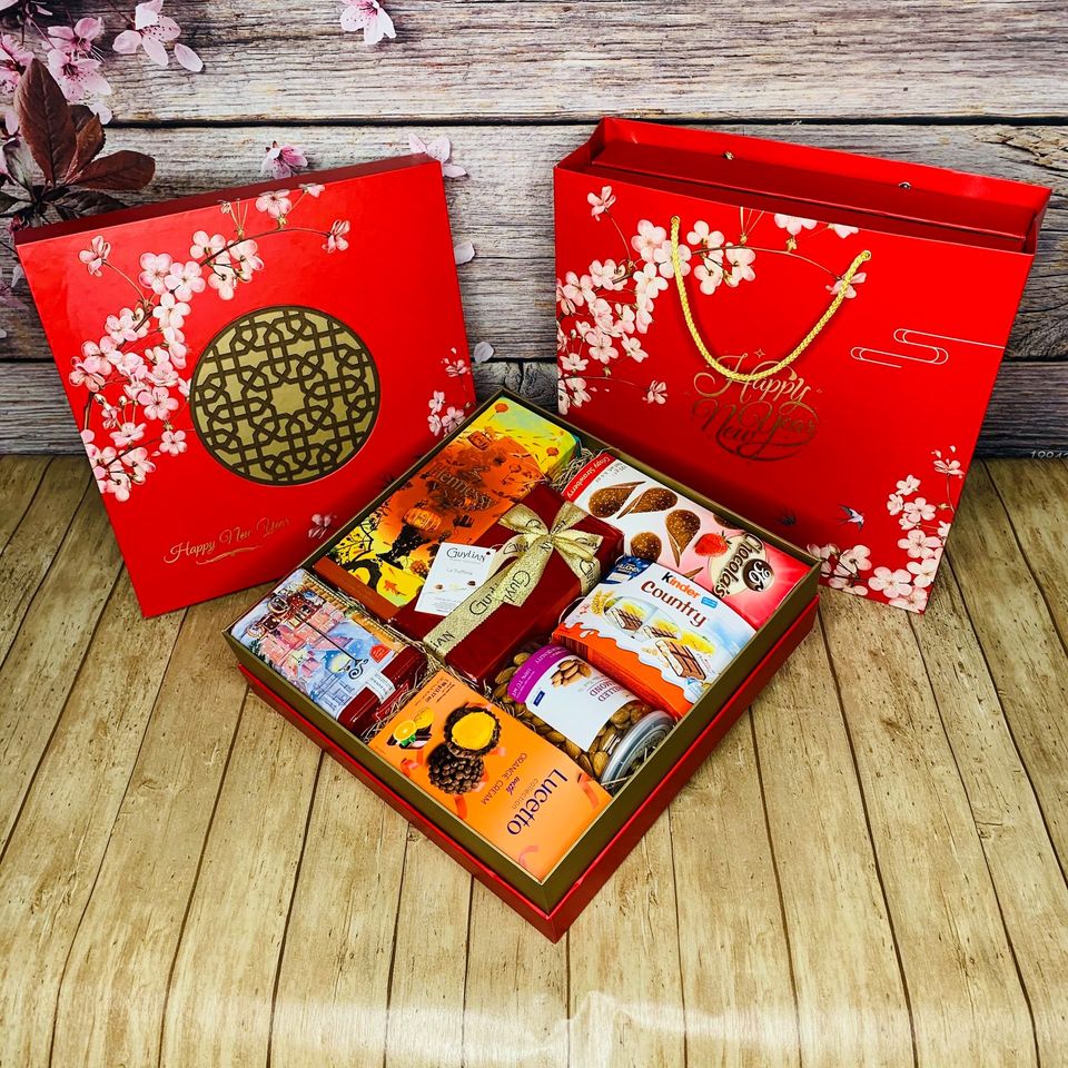 Giỏ quà Tết đẹp, cao cấp