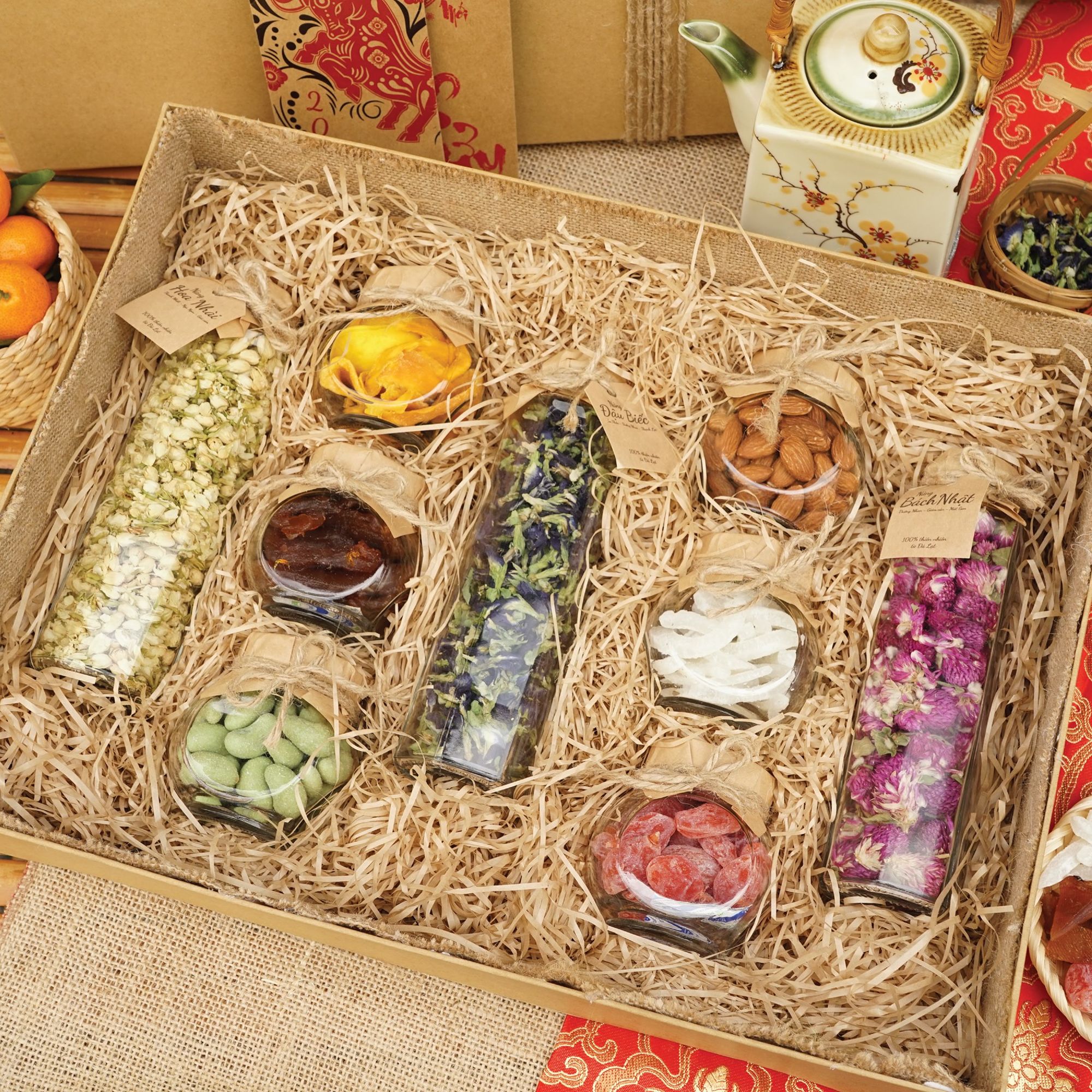 Giỏ quà trái cây sấy dẻo 