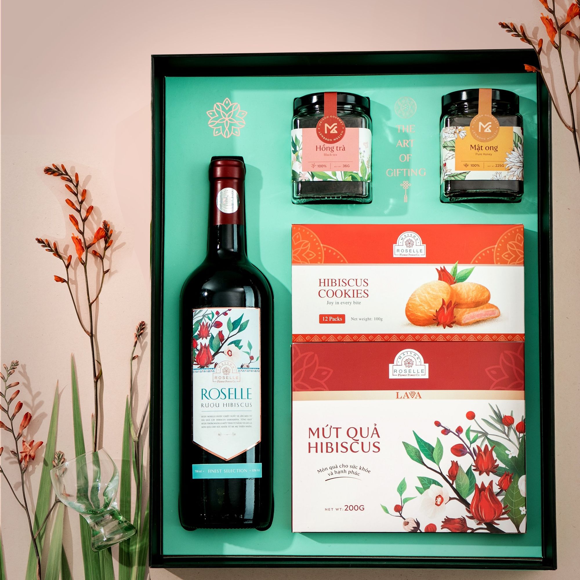 Mẫu quà Tết cao cấp