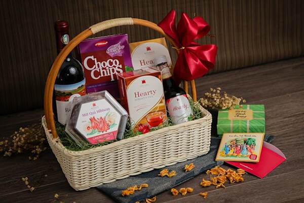 Mẫu giỏ quà Tết đẹp