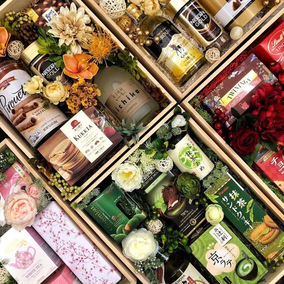 Giỏ quà Tết cao cấp tặng khách hàng, đối tác