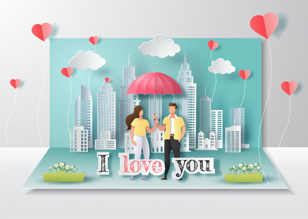 Thiệp Valentine Thiệp Valentine