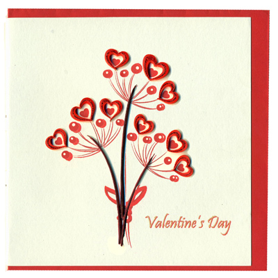 Thiệp Valentine handmade Thiệp Valentine handmade