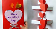Cách làm thiệp Valentine handmade tặng người yêu đơn giản mà đẹp