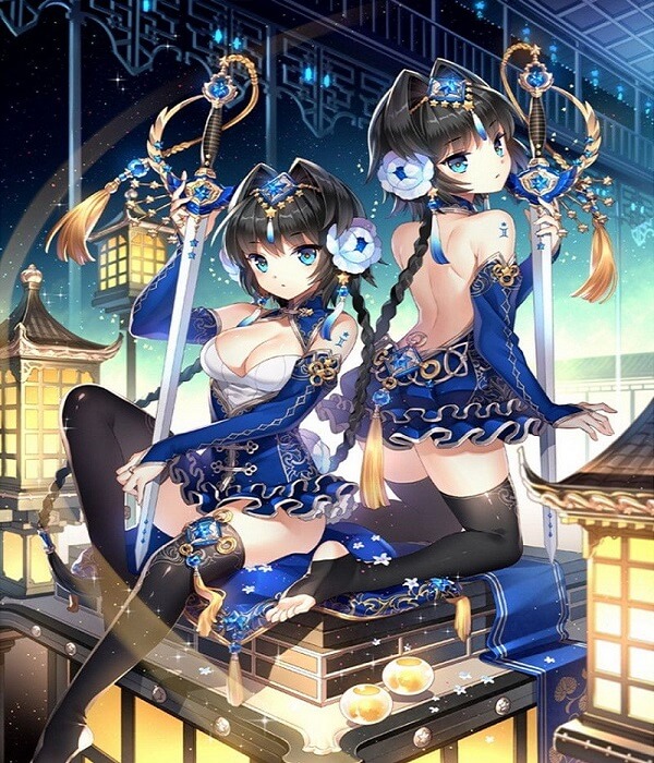 Anime cung hoàng đạo Song Tử Anime cung hoàng đạo Song Tử