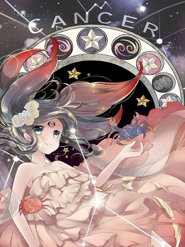 Anime cung hoàng đạo Cự Giải Anime cung hoàng đạo Cự Giải