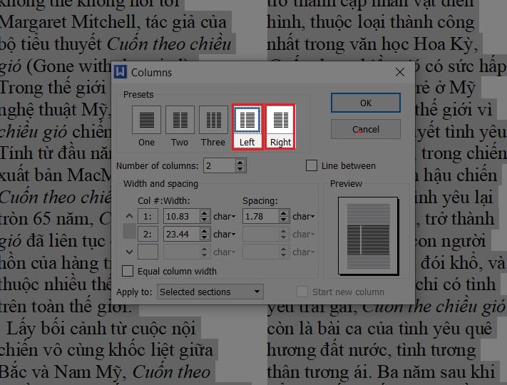 Cách chia cột trong Word 2013 Cách chia cột trong Word 2013