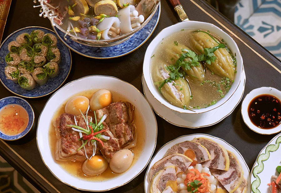 Mâm cỗ Tết đặc trưng của người miền Nam Mâm cỗ Tết đặc trưng của người miền Nam