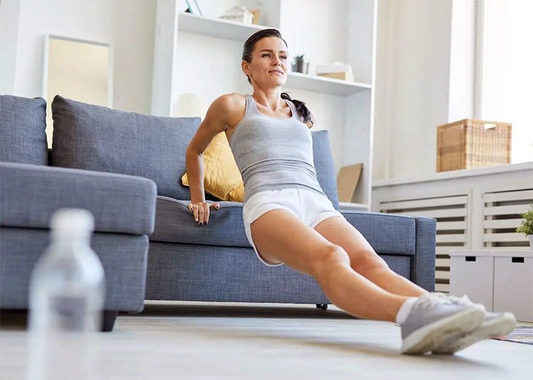 Thể dục thể thao cũng là một cách tăng cân cho người gầy lâu năm tại nhà