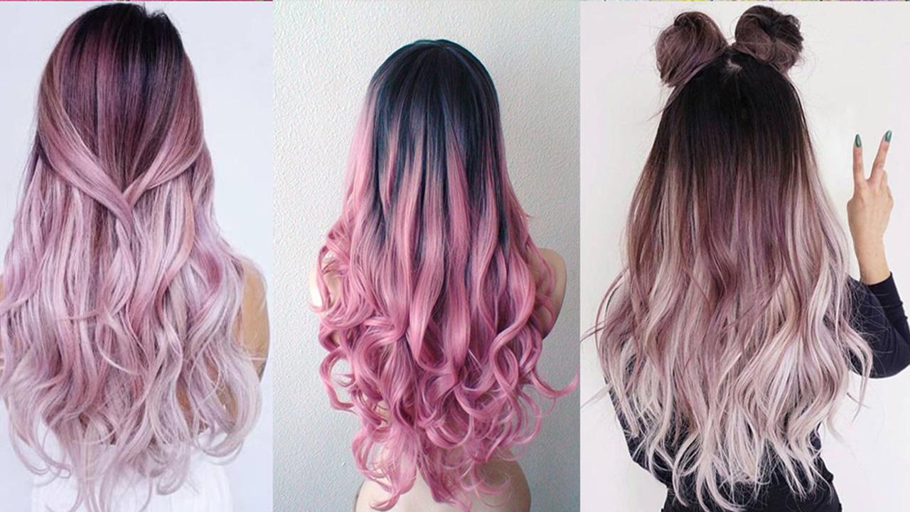 Nhuộm tóc ombre