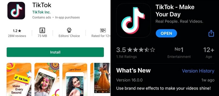 Tải ứng dụng TikTok