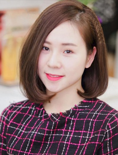 Tóc xoăn ngắn dập xù